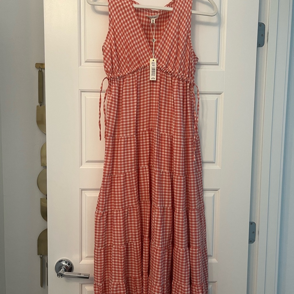 Max Studio Gingham Dress NWT